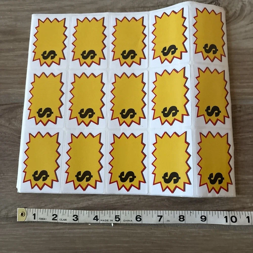 405 Pcs Garage Sale Stickers Removable Adhesive Yard Sale Price Stickers Space‎